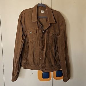 J Crew stretch corduroy trucker jacket